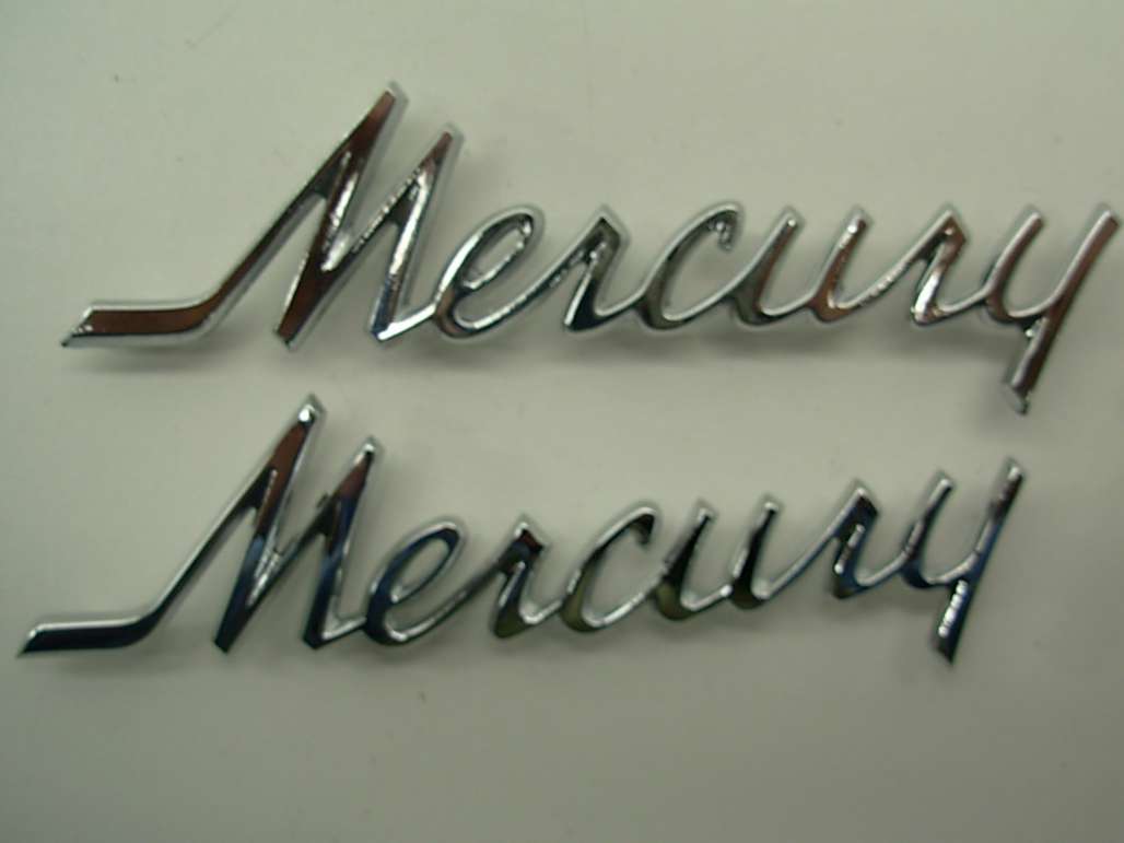 New Reproduction Emblems For Your Scrutiny Mercury Cougar Owners
